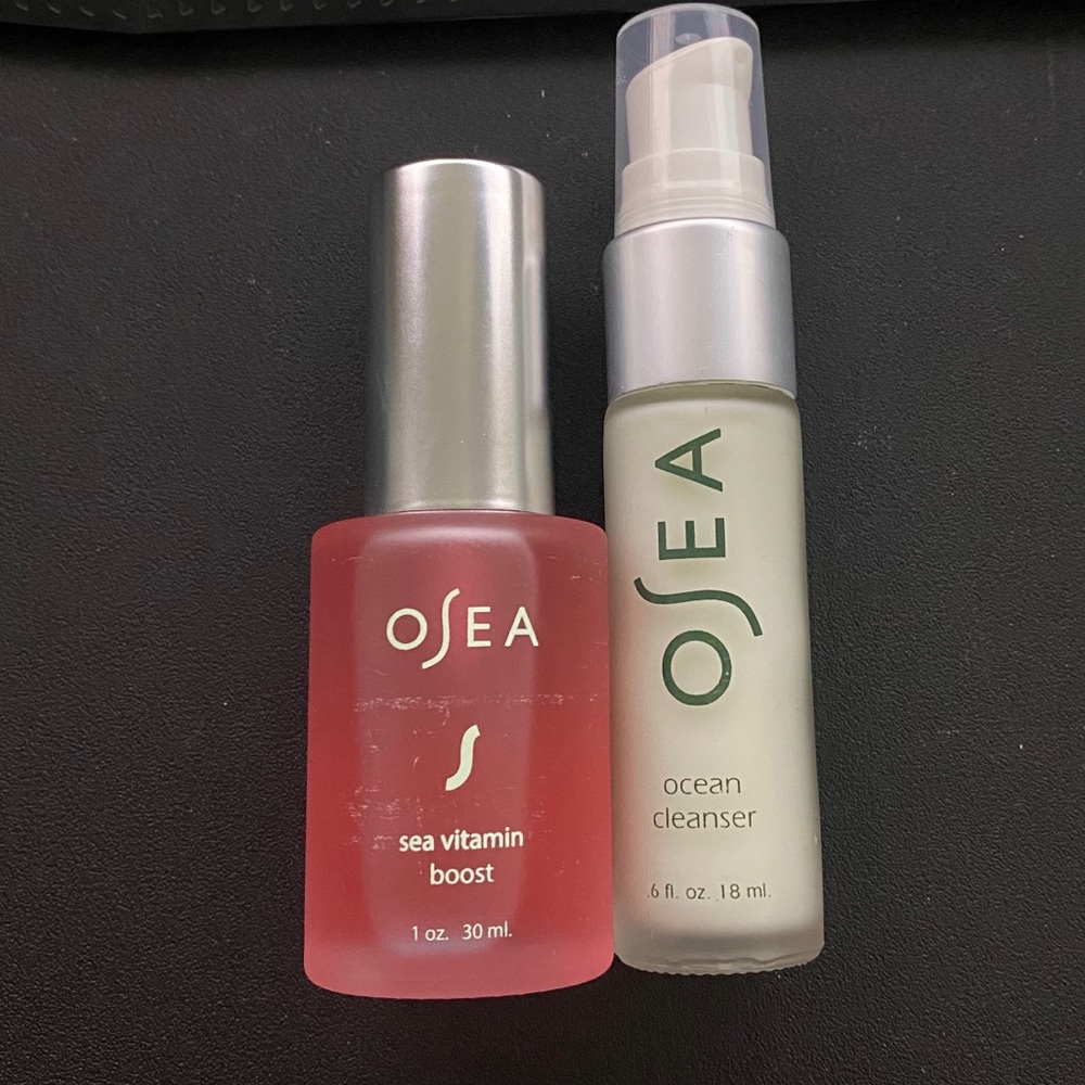 BNIB Osea Ocean Cleanser and Sea Vitamin Boost